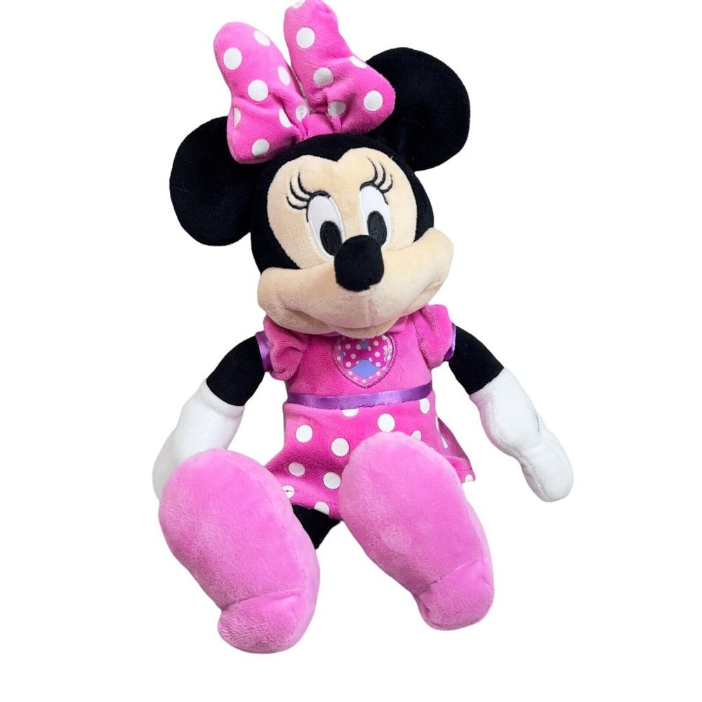 Disney Clubhouse Fun‎ Talking Singing 14” Minnie Mouse Talking Singing Plush Toy